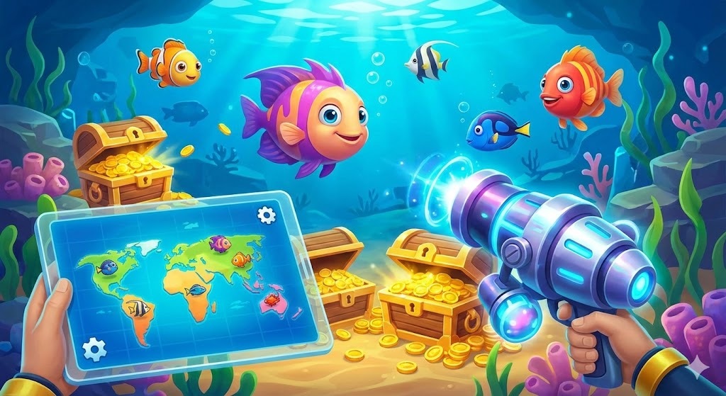 Cẩm nang Bắn cá phá hũ từ A-Z cho người mới cùng Kubet88 tool