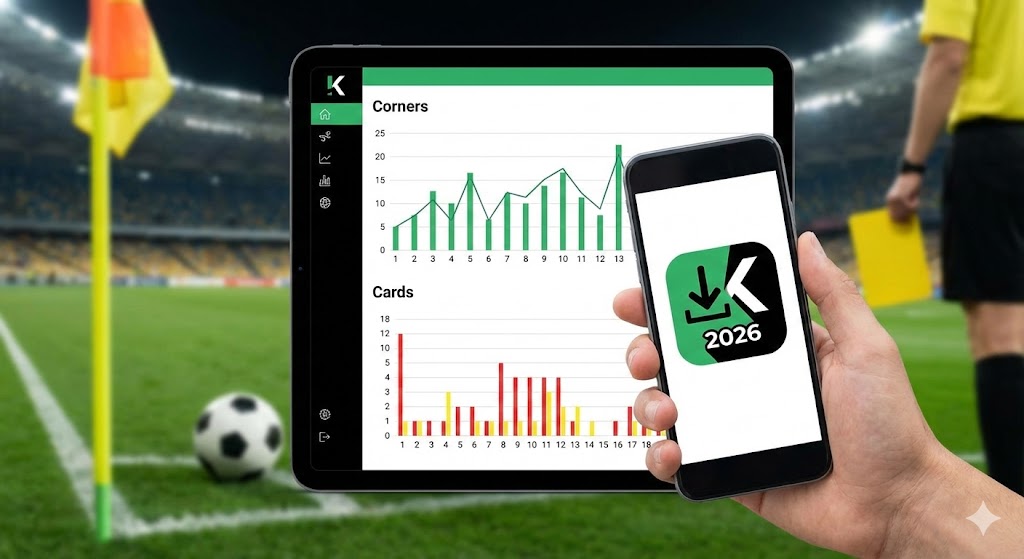 Soi kèo phạt góc, kèo thẻ phạt: Bí quyết thắng lớn và hướng dẫn Tải app Kubet 2026