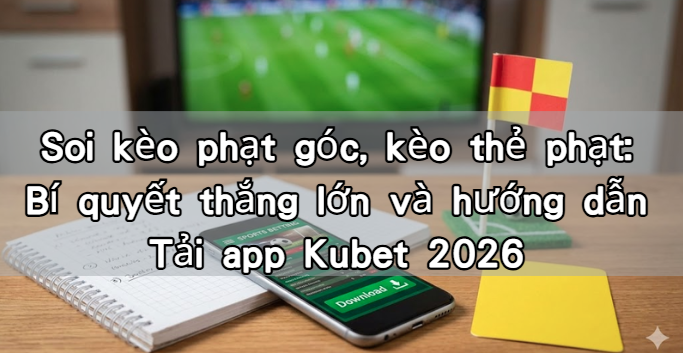 Soi kèo phạt góc, kèo thẻ phạt: Bí quyết thắng lớn và hướng dẫn Tải app Kubet 2026