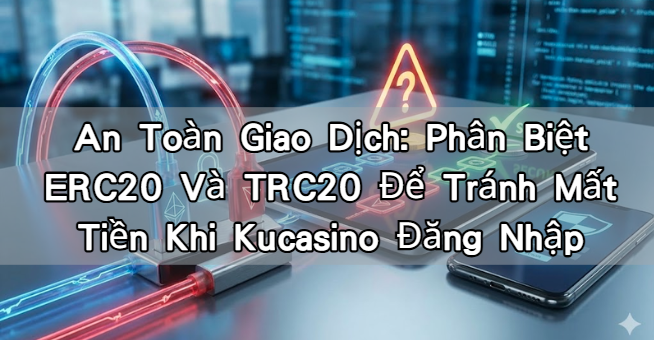 An Toàn Giao Dịch: Phân Biệt ERC20 Và TRC20 Để Tránh Mất Tiền Khi Kucasino Đăng Nhập